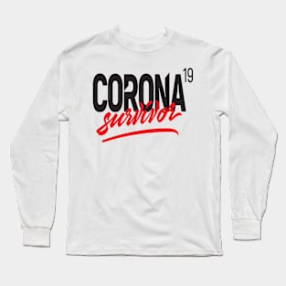 Coronavirus-19 Survivor Long Sleeve T-Shirt